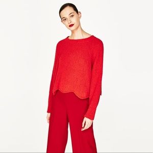 Zara Wavy Sweater